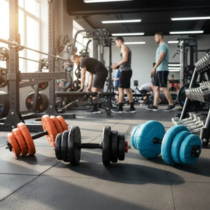 دمبل گرد رادیس فیت مدل DVP-7Mix One Handle وزن 7 کیلوگرم