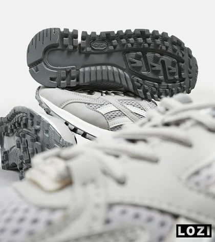 کفش کتانی مردانه و زنانه طوسی سفید Reebok