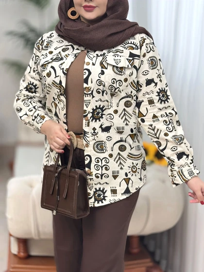 مانتو لینن دایموند 3237