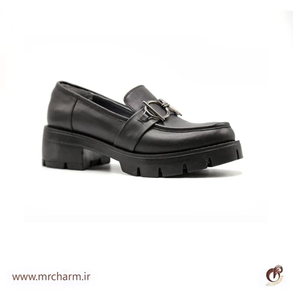 کفش لژ دار تمام چرم دخترانه mrc2111-50