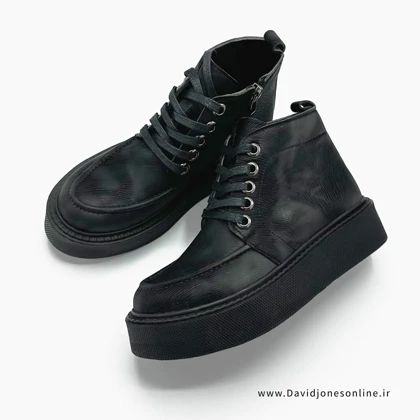 نیم بوت زنانه استرادیواریوس مدل Stradivarius Flat Ankle Boots - BTB30