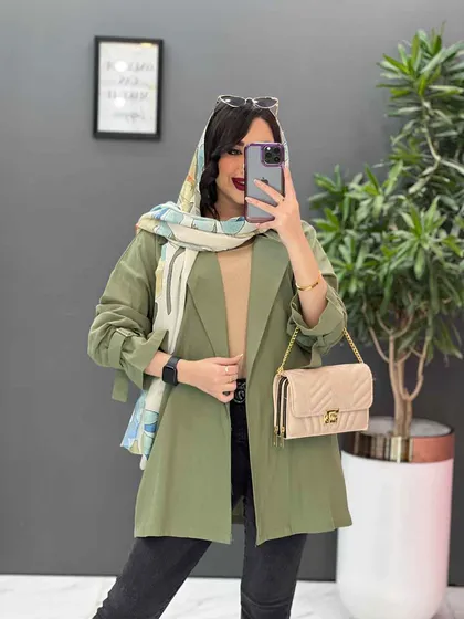 مانتو لینن پشت ژیله