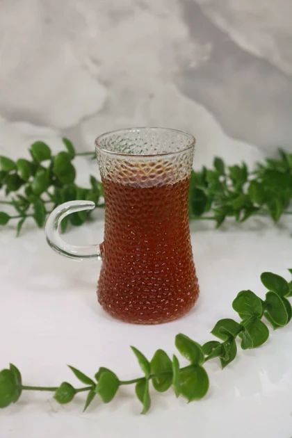 استکان چای خوری پیرکس کمر باریک الماسی / PA 63