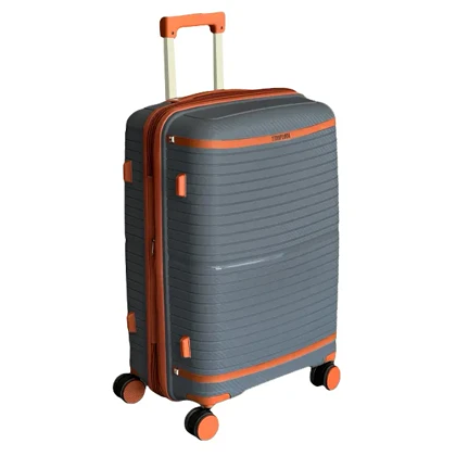 چمدان نشکن تیتان پلورا مدل TITANPLORA - TP6666 TRAVEL IN STYLE سری 4 عددی (کیف آرایشی هدیه)