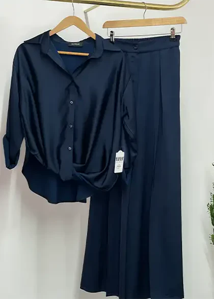 ست شومیز شلوار کد 4075