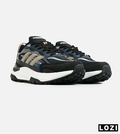 کفش کتانی مردانه و زنانه مشکی کرم Adidas More Than Speed مدل 7730