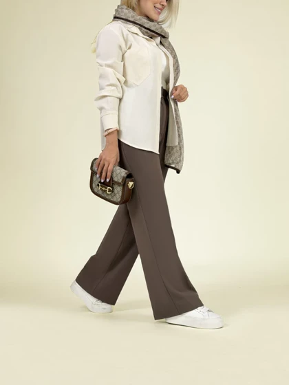 شومیز لینن زنانه کد ELVA