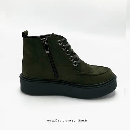 نیم بوت زنانه استرادیواریوس مدل Stradivarius Flat Ankle Boots - BTGr37