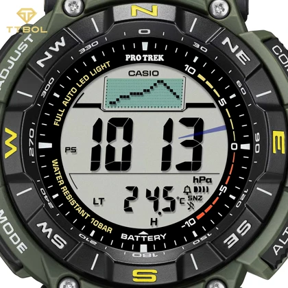 ساعت مچی مردانه کاسیو پرو ترک CASIO PRO TREK PRG-340-3
