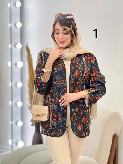 مانتو طرح سنتی مینو