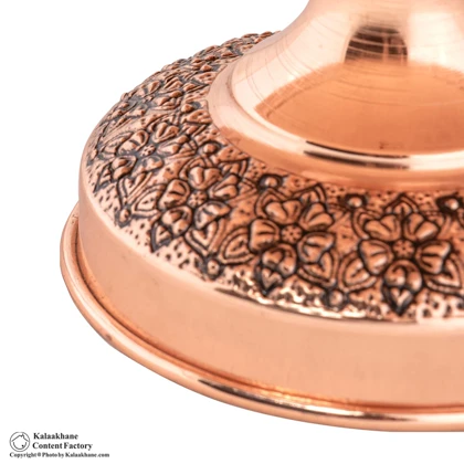 شیرینی خوری مس دیبا رنگ مسی کد 1022