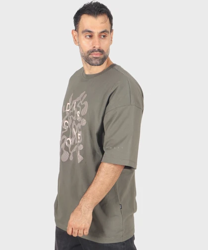 تیشرت لش طرحدار Discover کد 1729