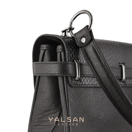 کیف دوشی و دستی زنانه چرم یلسان مدل ماژولار ستا کد 214-MC