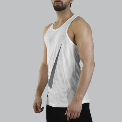 رکابی ورزشی مردانه نایک مدل HS-4A0048 سفید