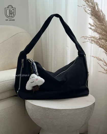 کیف دخترانه کتان حنا