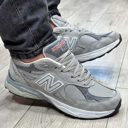 کفش و کتانی مردانه مدل نیوبالانس NEWBALNANCE_990 رنگ طوسی