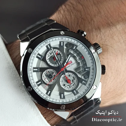 ساعت مچی مردانه اورجینال موتور ژاپنی برند مینی فوکوس سه موتور مدل Mf0397G.01
