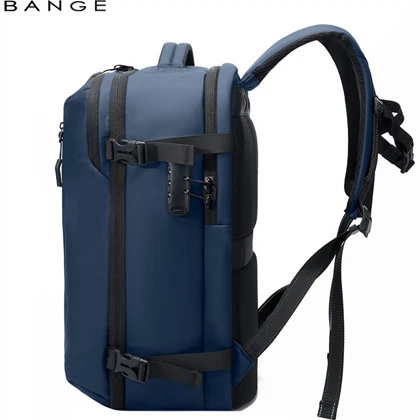 کوله پشتی لپ تاپ 15.6 اینچ بنج اصل Bange BG-7876 طرح چمدان رمزدار 22 لیتری