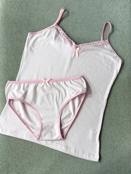 ست تاپ و شورتک زنانه آیسو شیده