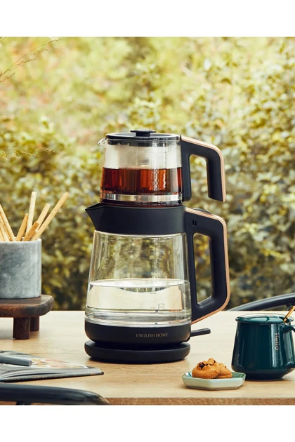ماشین چای‌ساز شیشه‌ای English Home مدل CMK 6001