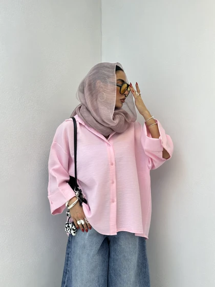 شومیز لینن نچرال