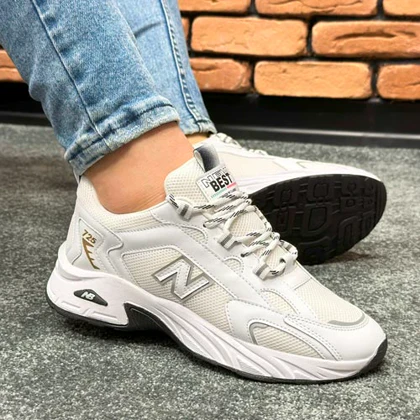 کتانی اسپرت مردانه مدل نیوبالانس NEW BALANCEرنگ سفید