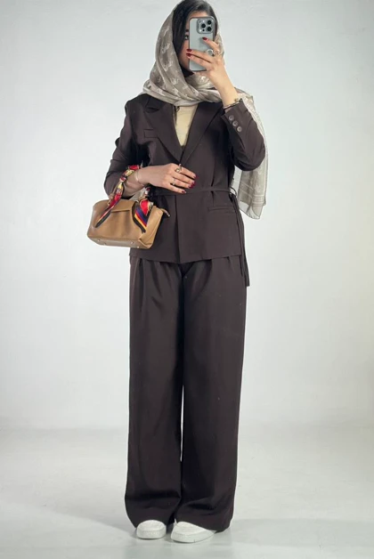 کت و شلوار دو بند کد 800023