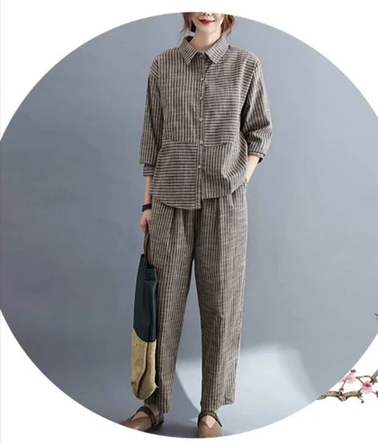 ست دو تیکه شومیز و شلوار کد 2018