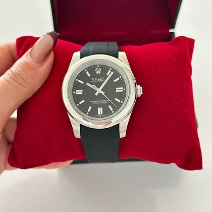 ساعت مردانه رولکس پرپچوال مشکی کد 904