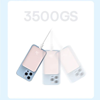 پاور بانک 10000 وایرلس بیسوس PPCX030002 PPCXM10 توان 20 وات