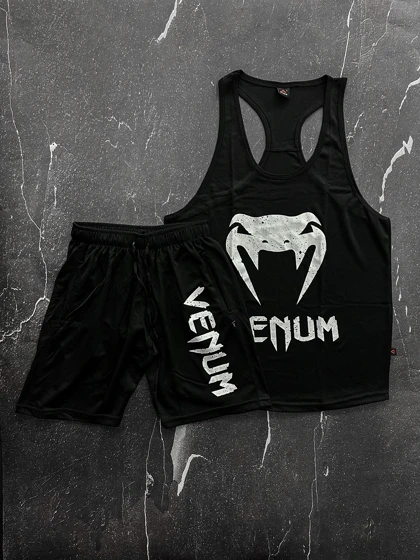 ست اقتصادی رکابی و شلوارک ونوم با 6 رنگ کد E482