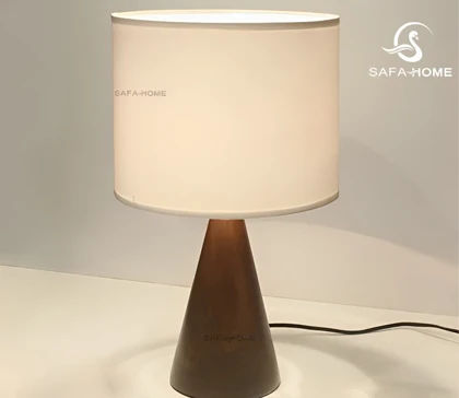 آباژور پایه چوبی طرح بلوط کد 6