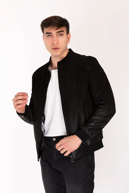 کت و کاپشن مردانه new-venture-gian-ferre-solid-leather new-venture-gian-ferre-solid-leather