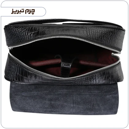 کوله پشتی چرم دانشجویی کد WB24k