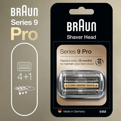 تیغ یدک ریش تراش برقی براون Braun مدل 94M سری 9 پرو