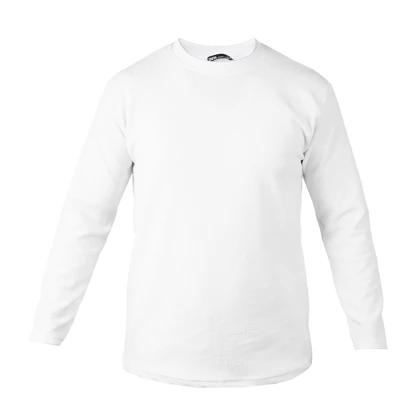 بلوز مردانه آستین بلند سفید مدل Atra