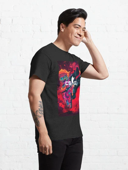 تیشرت طرح Hyper Beast CSGO کانتر استریک کد 10629