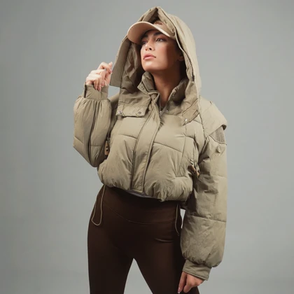 کاپشن سرشانه کش