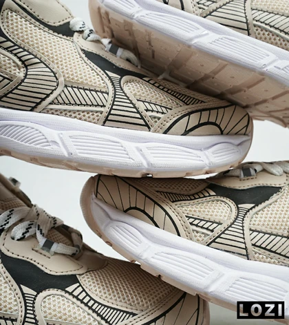 کفش کتانی مردانه کرم BALENCIAGA