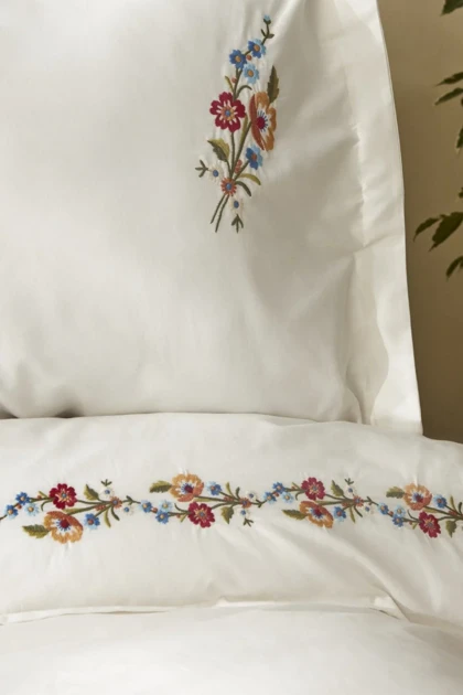 سرویس روتختی دو نفره Karaca Home مدل Blance پنبه - سفید