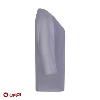 ست تیشرت و شلوار زنانه کاکتوس طوسی کد 6599