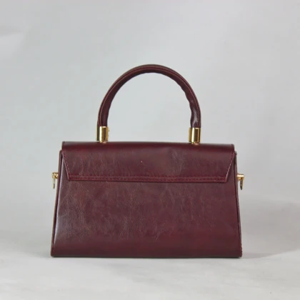 کیف دستی زنانه نیلوفر رنگ زرشکی کد5803