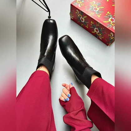 نیم بوت وارداتی پاشنه