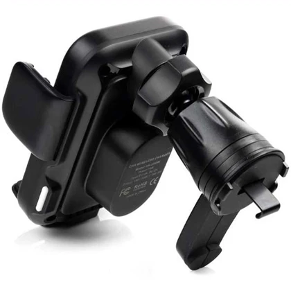 هولدر شارژر وایرلس خودرو هیسکا Hiska مدل HK-2355W توان 15 وات