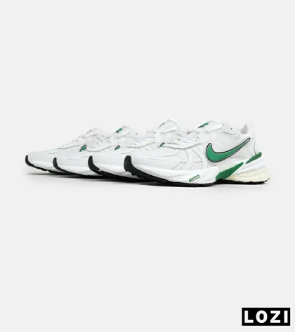 کفش کتانی مردانه و زنانه سفید سبز Nike cushlon