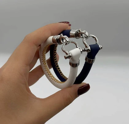 دستبند امگا مردانه آکوا omega bracelet Aqua