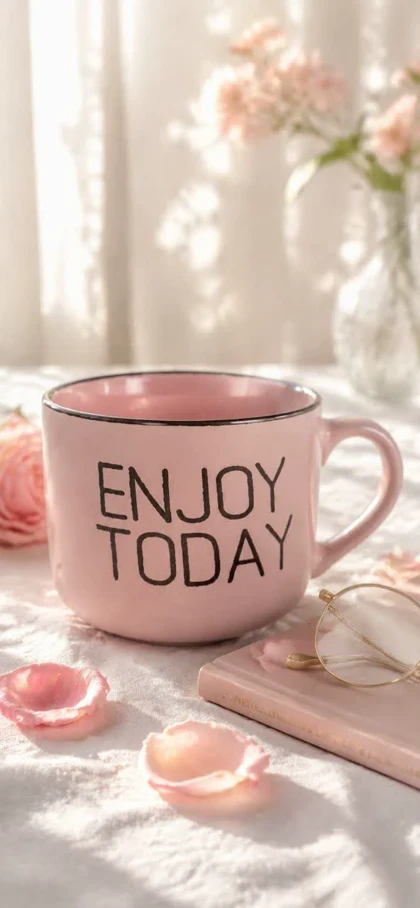 ماگ وارداتی سرامیک Enjoy Today