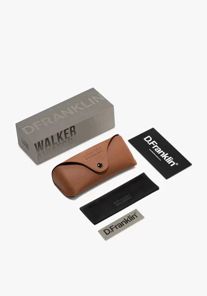 عینک آفتابی دی فرانکلین مدل D.franklin Walker Av/ Semi Tort - Grad Brown
