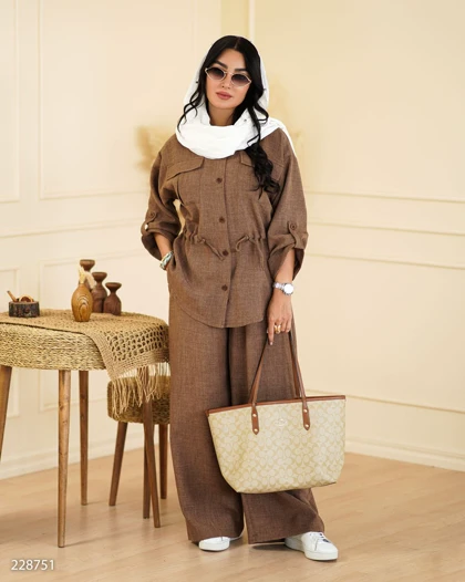 شومیز شلوار مدل اقاقیا