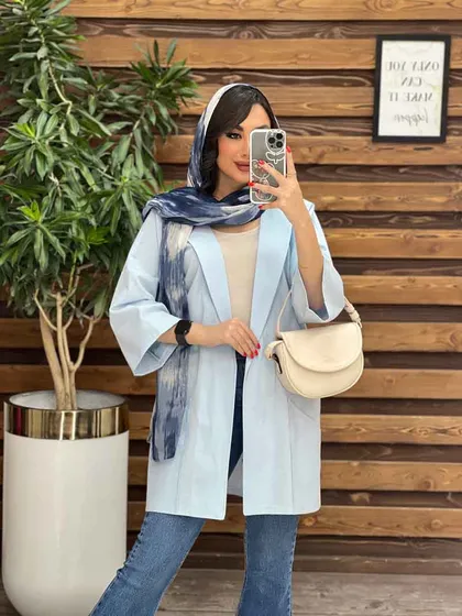 مانتو یقه برگردون دو جیب
